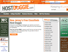 Tablet Screenshot of hostdoggie.com